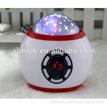 Mini portable led speaker lights support usb flash drive fm radio and EQ function